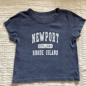 Newport crop top